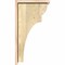 Ekena Millwork Yorktown Rough Sawn Corbel w/Backplate, Douglas Fir, 8"W x 14"D x 26"H COR08X14X26YOR01RDF - alternate 2